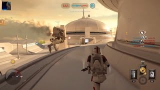 Star Wars Battlefront - Bespin DLC Walker Assault Gameplay PS4 (No Commentary)