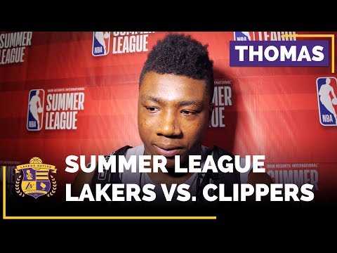 Lakers Summer League: Thomas Bryant Impresses In Debut