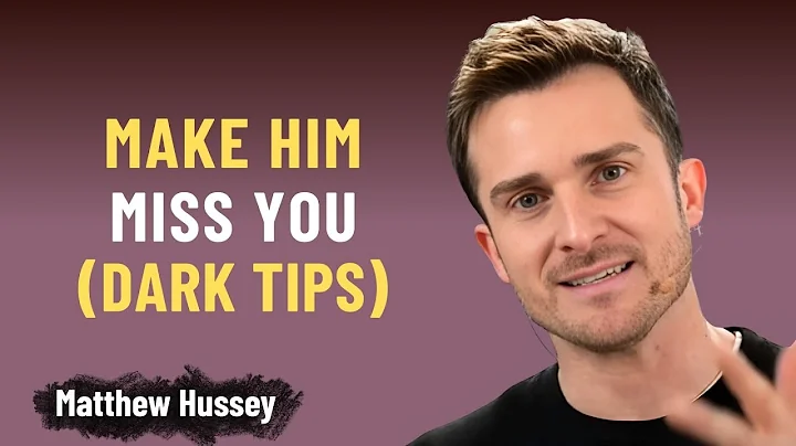 How To Actually Make A Man Miss You Like Crazy | Matthew Hussey