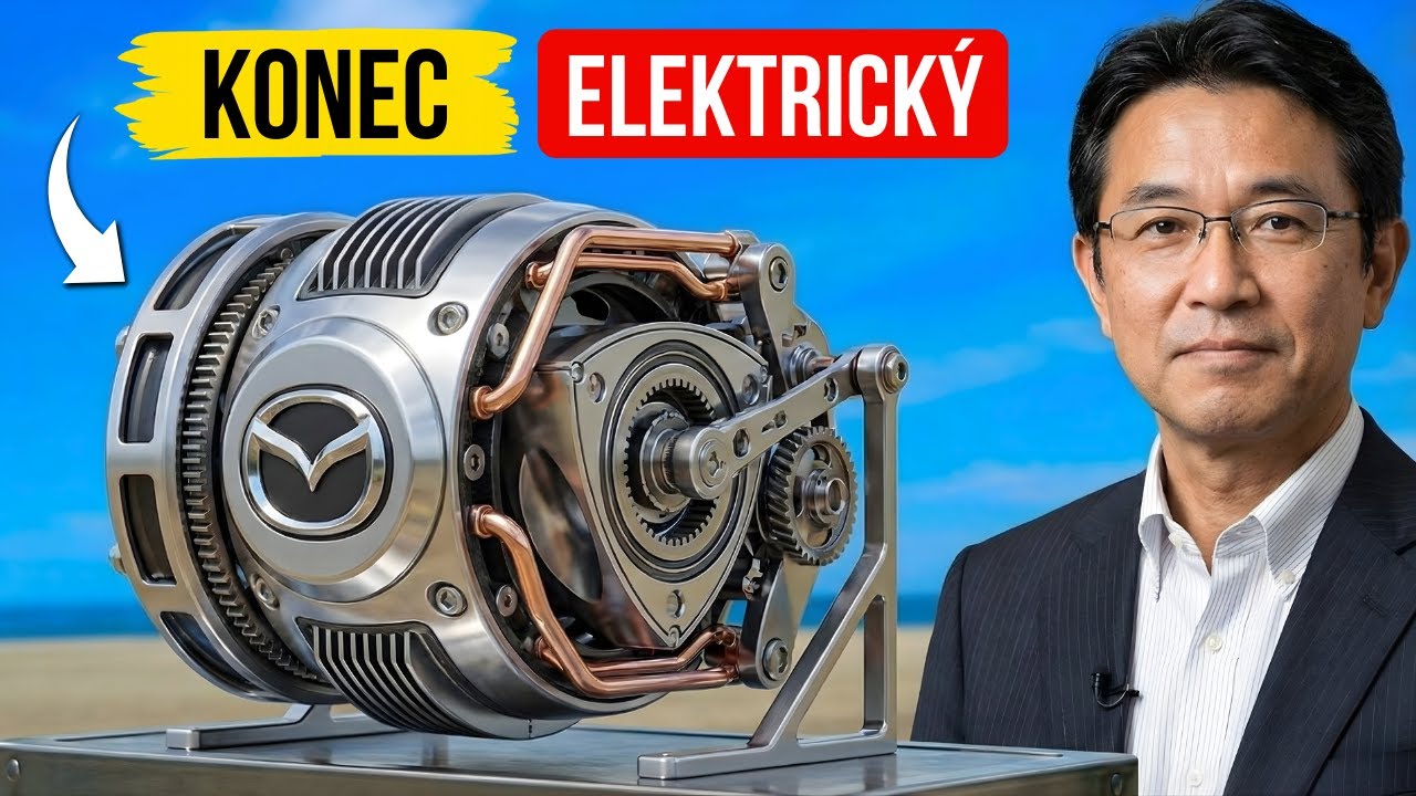 Šéf Mazdy šokuje průmysl: nový rotační motor má zničit éru elektromobilů