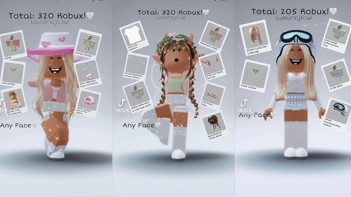 aesthetic roblox girl faces｜TikTok Search