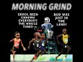MORNING GRIND 397 ERROL HAS BEEN CHASING EVERYBODY FOR A LONG TIME...CRAWFORD WAS JUST IN THE LEAD!!
