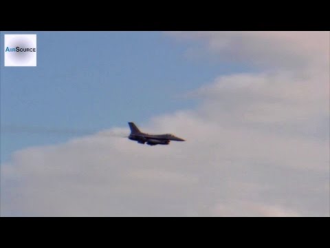 F-16 Fighting Falcon Bombing u0026 Strafing Range