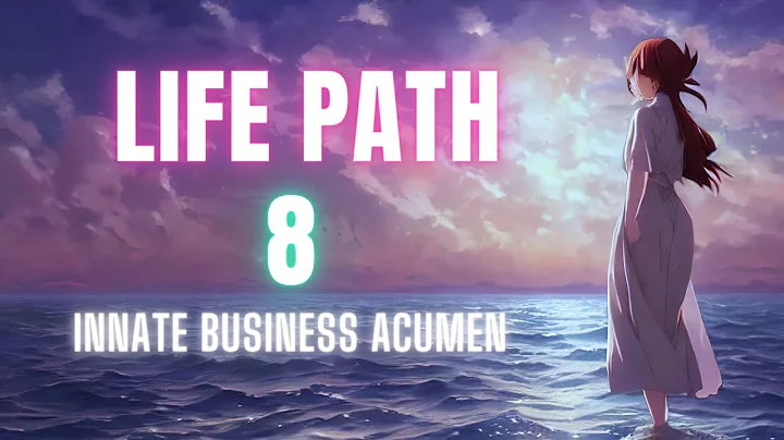 Life path number #8 You were born to do business