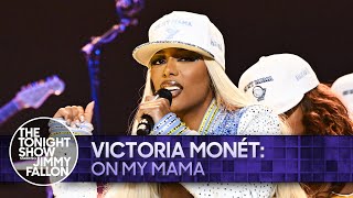 Video thumbnail of "Victoria Monét: On My Mama | The Tonight Show Starring Jimmy Fallon"