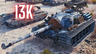 World of Tanks T110E3  13K Damage 6 Kills & T110E3  10.7K Damage 9 Kills