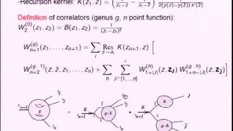 Prof. Bertrand Eynard | Partitions, matrix models, and geometry