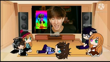 Afton Family Reacts to Flamingo || Part 3 || Gacha Club