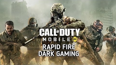 Rapid Fire Mode In Call Of Duty Mobile | COD MOBILE GAME | Rapid Fire Mode