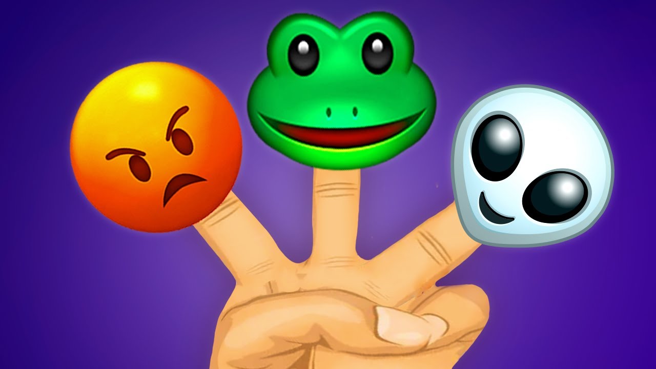 أغاني أطفال | عائلة الأصابع | Finger Family emoji Kids Songs