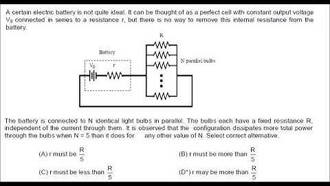 Current electricity problem(good level)by RKH Sir