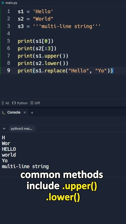 Python Strings: A Complete Guide #python #shorts - YouTube