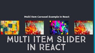 Multi Item Slider in React