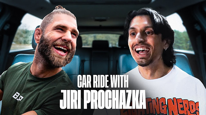 Car Ride with Jiri Prochazka