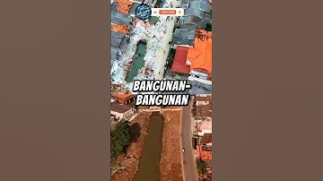 Kondisi terkini normalisasi Sungai di Bekasi #shorts #trending #beritaterkini