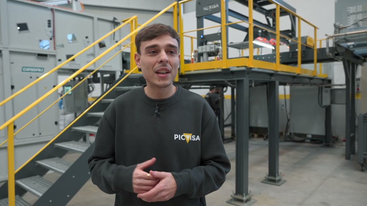 AI Textile Sorting Line in Action | Automated Textile Recycling with ECOSORT & Girbau