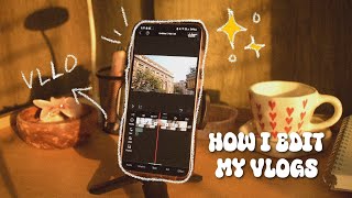 ˚୨୧⋆｡ Tutorial | How i edit my vlogs ✂🎞️₊˚⊹♡ #tutorial #editing #vllo