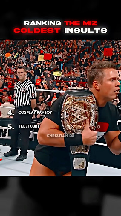 The Miz Coldest WWE Insults 🔥