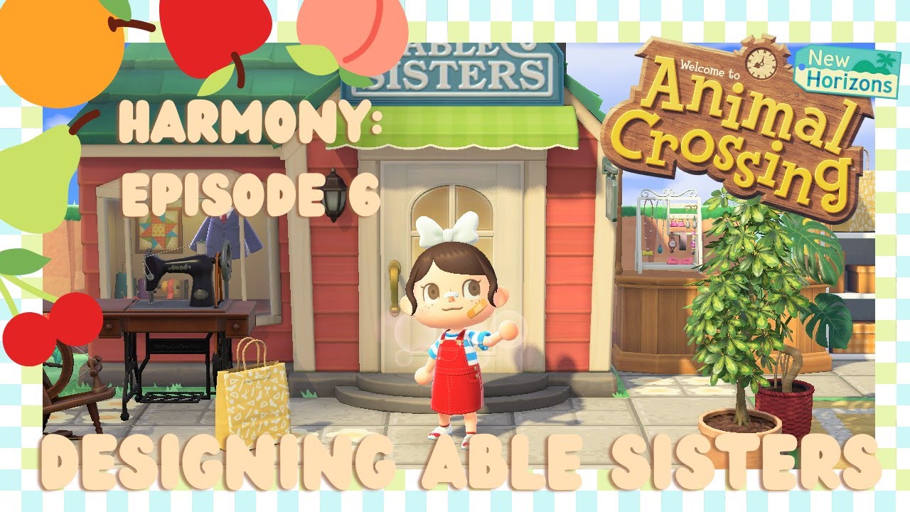 Animal Crossing New Horizons Let's Play Harmony Episode 6 Designing