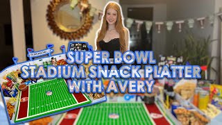 Diy Super Bowl Snack Stadium Fun Party Platter & Game Day Ideas