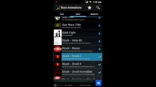 how to change boot animations in xperia
