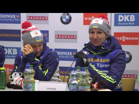 #Hochfilzen2017: Women's Relay Press Conference