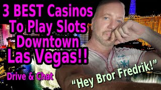 3 BEST DOWNTOWN LAS VEGAS CASINOS TO PLAY SLOT MACHINES!! screenshot 5