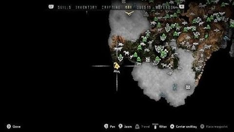 Trying to explore edge of the known map |Horizon Zero Dawn™: Complete Edition