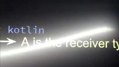 Kotlin lambdas with receivers.