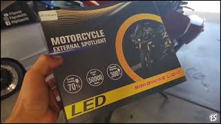 STREETGLIDE Add-on Auxilary lighting Install and Demo