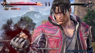 TEKKEN 8 CBT: New Jin Special Rage Art KO Dialogue vs Kazuya