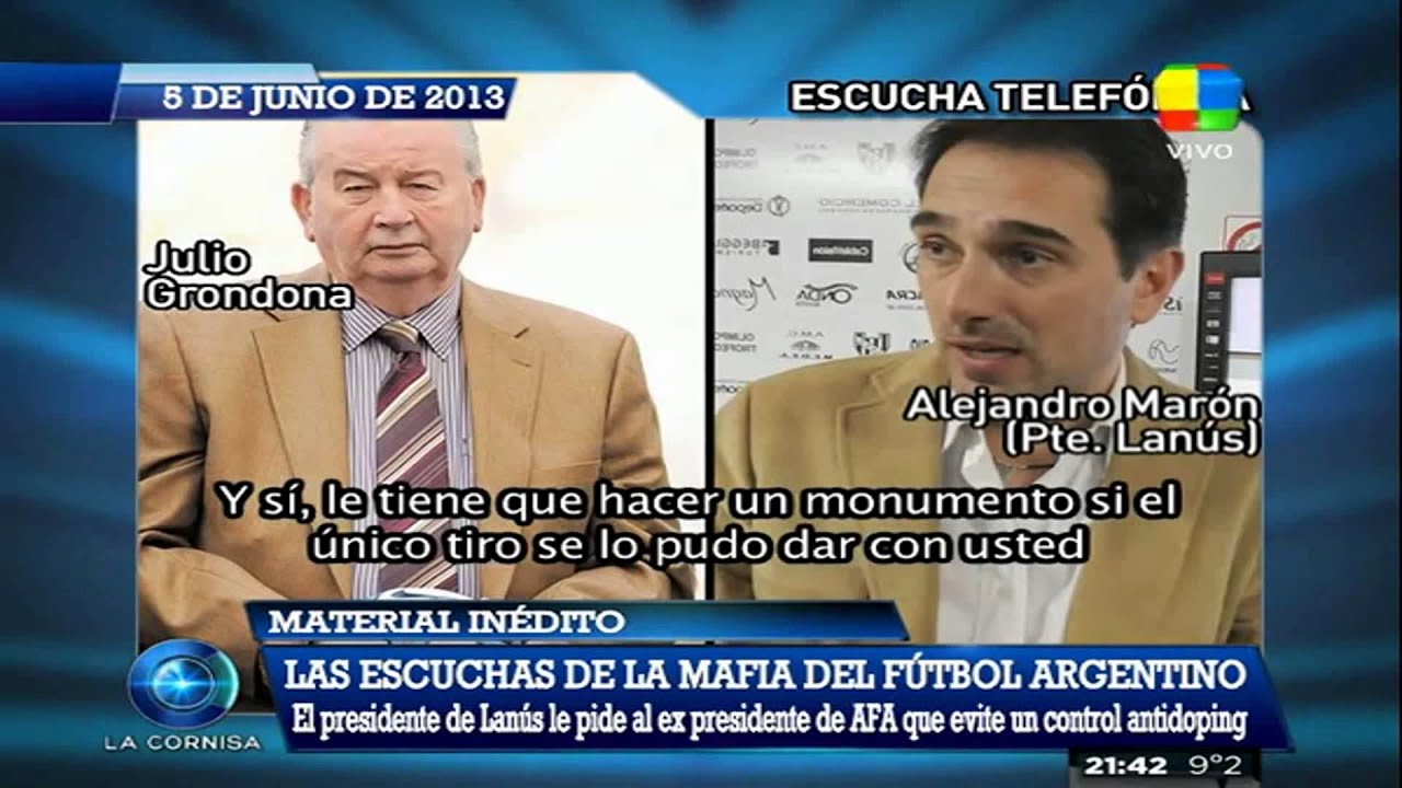 Las Escuchas que prueban el manejo oscuro de Julio Grondona