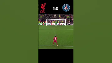 Liverpool Vs PSG Penalty Shootout Liverpool Ucl Psg 