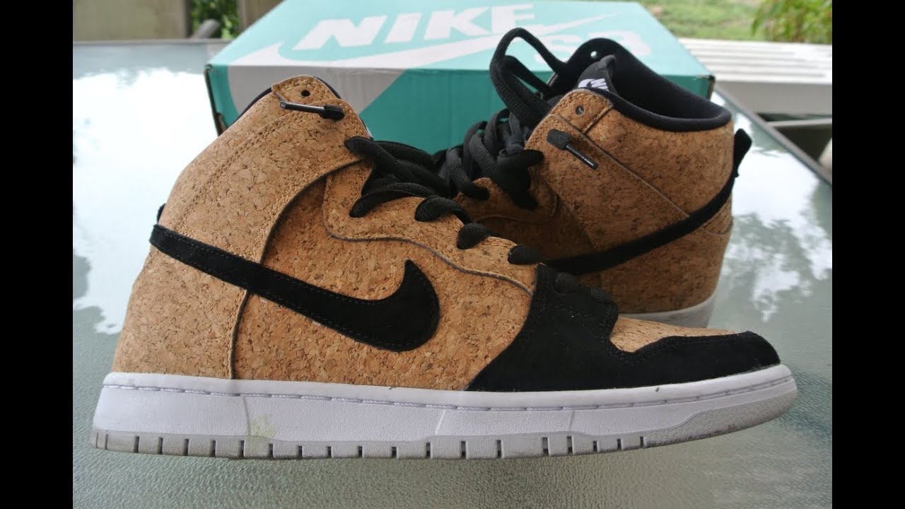 nike sb dunk high cork