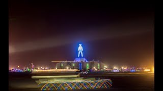 Burning Man 2018 Hyperlapse around the man!