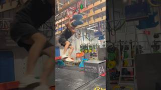 Can you beat it in one try? #shorts #viral #ninjawarrior #fitness #challenge