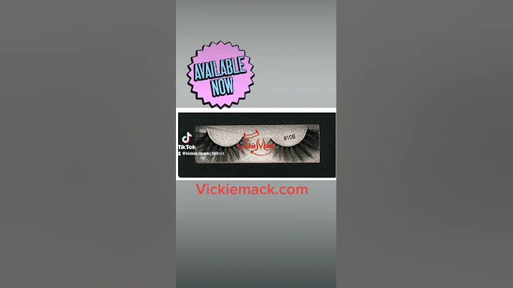 VICKIE MACK LASHES AVAILABLE NOW...