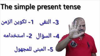 شرح زمن المضارع البسيط | the present simple tense