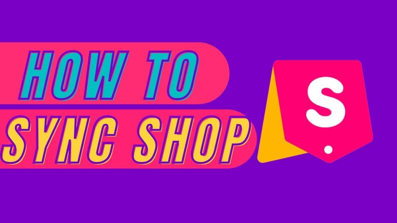 [SELLOOOH] - How to SYNC SHOP - YouTube