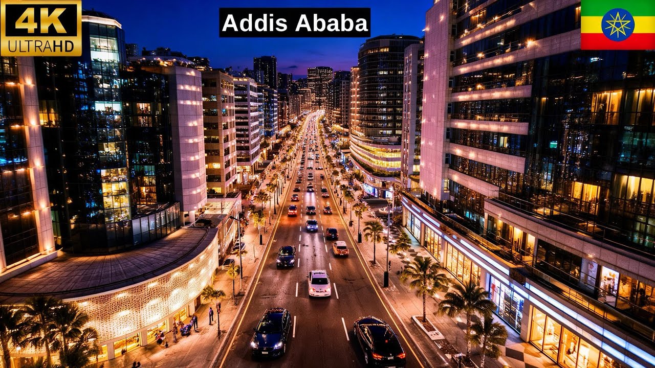 4K Addis Ababa Nightlife 🇪🇹 | You Won’t Believe Africa’s Night City ...