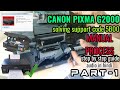 Fixing Support Code 5B00 / 5200 Manually || PART 1 ||Canon Pixma Series|| How to change ink absorber