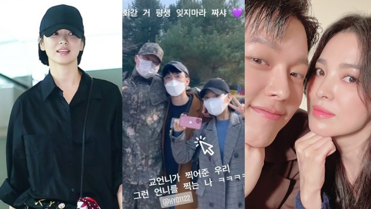 Song Hye Kyo Visits Jang Ki Yong Again in the Military Academy ...