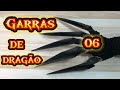 Como fazer garras de dragão 06 #dragonclaw #paperclaws #dragon