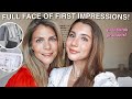 FULL FACE OF FIRST IMPRESSIONS *VIRAL TIKTOK skincare &amp; makeup products you need!*