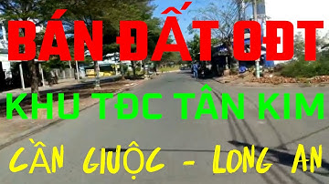 (Ms 143♥️Đã Bán) Bán Lô Đất OĐT Tái Định Cư Tân Kim, Cần Giuộc, Long An | Bđs Long An