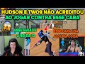 TWO9 E HUDSON NÃO ACREDITOU AO VER ESSE CARA JOGAR - SAGAZ O REI DA 12 IMPRESSIONA TODO MUNDO NO 4V4