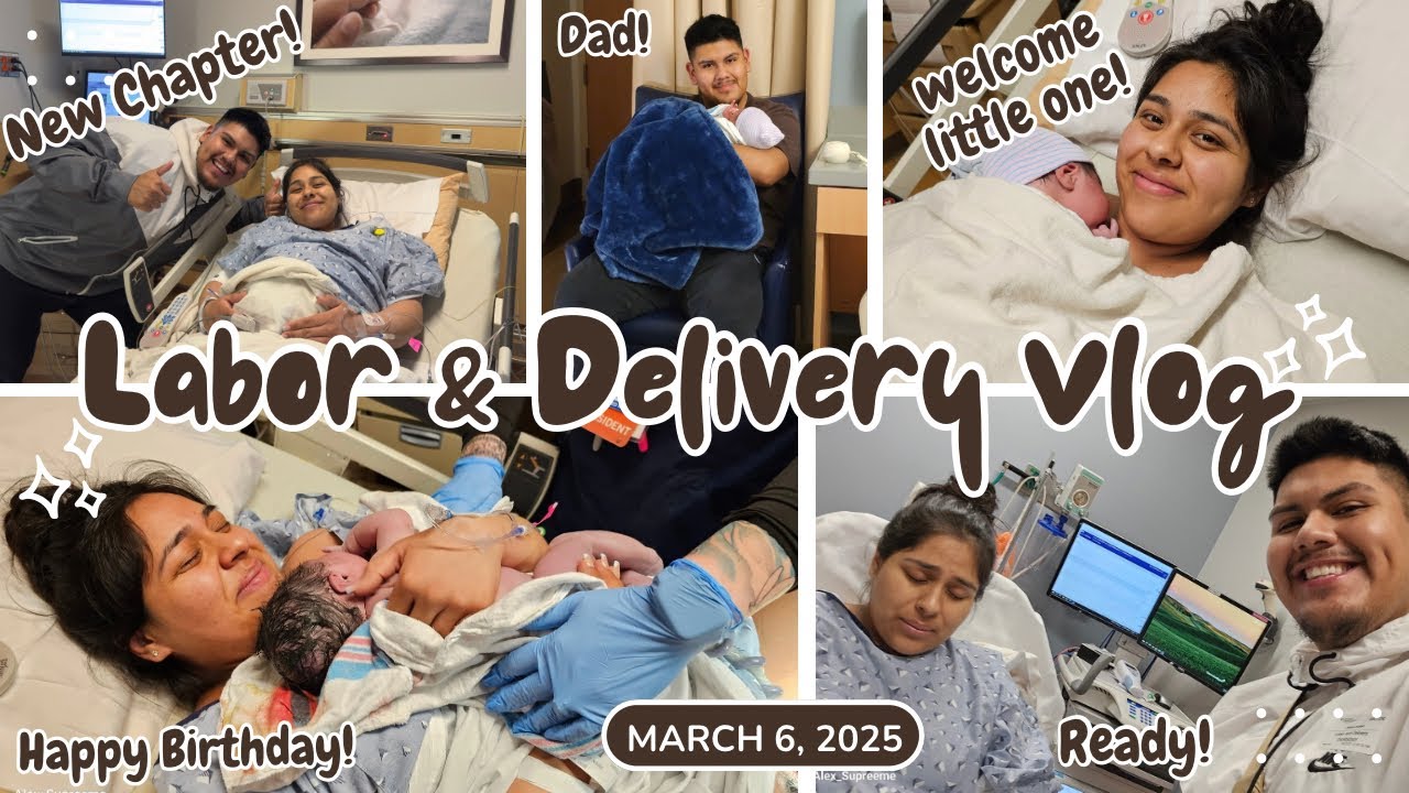 LABOR & DELIVERY VLOG | FROM BUMP TO BABY!!! **Welcome Baby A.**