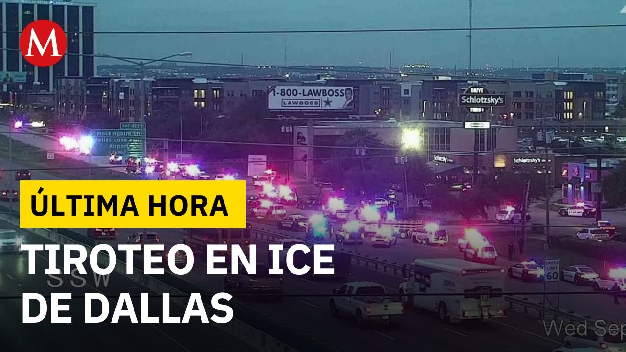 🚨 ÚLTIMA HORA: Tiroteo en centro de ICE en Dallas deja un muerto y tres heridos