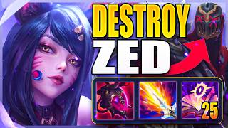 How to DESTROY Zed in Lane with Ahri