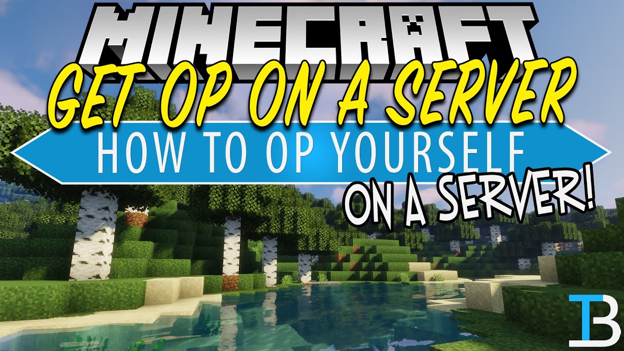How To OP Yourself on A Minecraft Server - YouTube